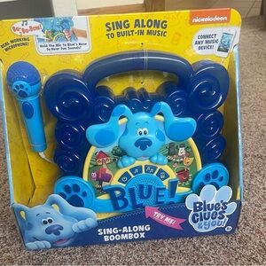 Blue’s clues and you sing along boombox